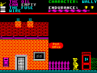 Everyone's A Wally screenshot 3 for ZX Spectrum